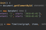 Vis.js “Something is wrong with the Timeline scale.”