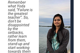 Women Who Inspire Us! — Shweta Bharti