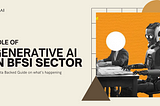 How Generative AI is being used for BFSI Sector in 2024