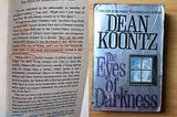 The Eyes of Darkness- Dean Koontz| A Book Review