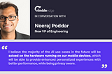 In Conversation with Neeraj Poddar, NimbleEdge’s new VP of Engineering