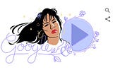 Google dedica su “doodle” a la cantante tejana Selena