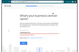 When I tried setting up the G Suite email account for a business domain, G Suite threw a weird…