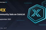 Immutable X IMX Token Sale CoinList Airdrop