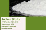 Sodium nitrite