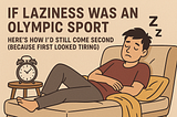 If Laziness Was an Olympic Sport: Here’s How I’d Still Come Second (Because First Looked Tiring)