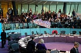 Punch and Judy politics: City Hall security staff accused of punching protester