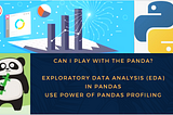 Exploratory Data Analysis (EDA) in Pandas