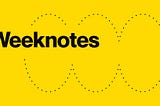 Weeknotes, 13th January 2023