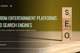 From Entertainment Platforms to Search Engines: Why SEO is Essential for Social Media Today