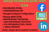 Setup Facebook Pixel, UTM, Google Analytics 4, GTM In your website, Apps and Many more.