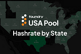 Foundry USA Pool Hashrate by State