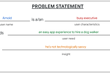 DEFINE THE PROBLEM STATEMENT IN UX DESIGN