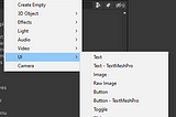 UI in Unity