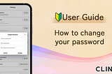 How to change your password