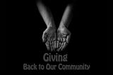 Giving back