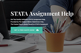 The Best Online STATA Data Analysis Help