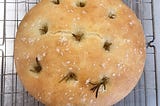 Bread Therapy in the Form of Rosemary & Black Olive Focaccia