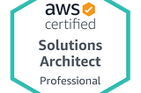 AWS Certified Solution Architect Professional Exam