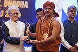 Hon’ble Governor of Telangana Graces International Buddha Peace Award to Dr. R. S. Gajendiran.