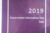 Open Data in Libraries | 2019 Government Information Day East