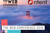 NTENT to Participate as Silver Sponsor at The Web Conference 2019
