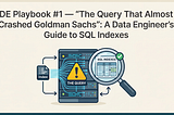 DE Playbook #1 — “The Query That Almost Crashed Goldman Sachs”: A Data Engineer’s Guide to SQL…