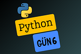 Data analizi üçün Python təməlləri! Gün 6.
