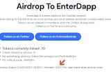 Dear Enterdapp community members,
We are happy to report that the response was overwhelming, with…