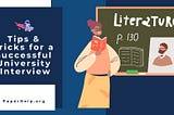 Tips & tricks for a Successful University Interview | PaperHelp Tips
