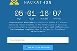 A story of a young man, trying to score some hackathon tickets