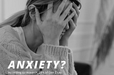 A Gen Z woman is struggling with anxiety and mental health issues. According to research, 29% of Gen Z say they’re prone to anxiety, which is 16% more likely than the average person