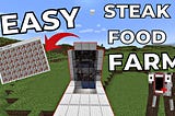 Minecraft Easy Food Farm — 1.19 Java Edition
