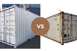 New vs. Used Shipping Containers: Picking the Perfect Steel Box Online
