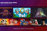 Announcing December’s Free Games with Prime