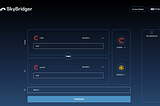 SkyBridger — how to use the bridge on testnet