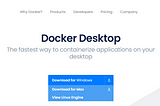https://www.docker.com/products/docker-desktop