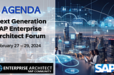 SAP Next Gen Enterprise architecture forum key takeaways