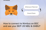 Patnubay sa Nimbus: Paano Makakonekta sa Binance Smart Chain at Makita ang mga token ng BEP-20 NBU…