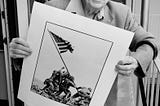 Iwo Jima Flag Photo is NFT Art