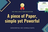ISO Certification Services Genveritas