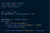 Exploiting flask session — SmallMistakeBigMistake [heroctf 2022] by sudo_von