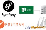 Import Excel data in the database: Symfony Back-End