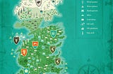 Energy map of Game of Thrones world shows who is the strongest