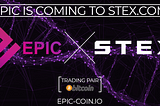 EPIC Coin will be listed on the STEX.com Exchange Shortly + WIN 1000 EPIC Coins!