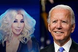 CHER sing: “Happiness Is Just a Thing Called Joe Biden”