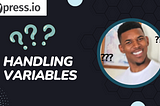 How to HandleVariables in Cypress