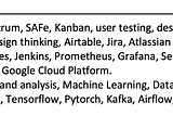 The Elements of a Tech Resume