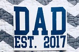 Dad Decal-Established Decal-Sticker-Yeti-Rtic-Sic-Tumbler-Ozark Trail-Orca-Mug-Father-Daddy-Established Decal-Dad Decal-New Dad