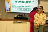 Gursahiba Kaur Anand Leads her Corporate Event on Stress Management at RS Components